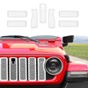 Front Grille Mesh Inserts with Camera Grill Decoration Exterior Accessories