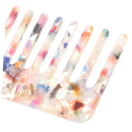 Healvian 2pcs Hair Combs Fine-toothed Wide Toothed Detangling Combs Static for Home Salon Acetate