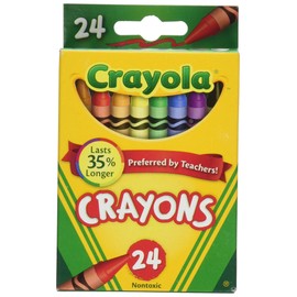 Crayola Crayons 24 Count - 2 Packs 52-0024-2 5200242, crayon great school