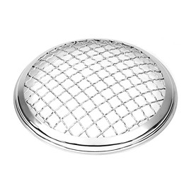 Alchemy Parts 5.75" INCH Guard Metal Headlight Cover for Scrambler Brat Motorbike Motorcycle Lights (Chrome Mesh Cover)