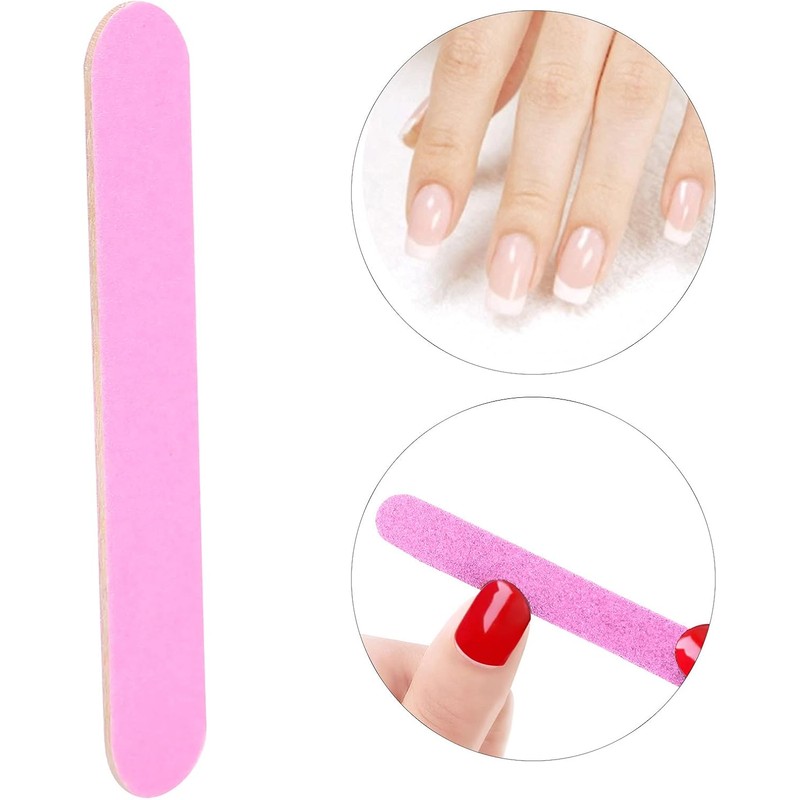 100 Piezas de Limas de Uñas - Lima de Pulido