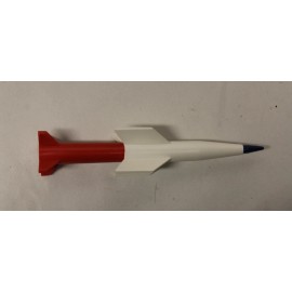 Lionel 6650-80 missile/rocket wht over red load f 6823 or 6650/6-16718 launchers