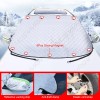 CHUSYYRAY 70x54" Magnetic Car Windshield Cover Sun Protector Shade Winter