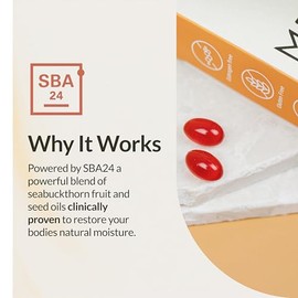 Membrasin Vitality Pearls  60 pldoras  Hidratacin femenina natural para apoyo a la menopausia y comodidad duradera  Suplemento oral diario sin...     