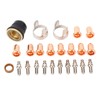 24PCS IPT40 Tip Electrode Kit Nozzle Bracket Cover Set for