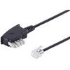 1aTTack.de TAE-N to RJ11 6/4 Telephone Cable 15 m 6P4C