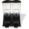 Carlisle FoodService Products TrimLine Plastic Premium Double Base Beverage Dispenser,
