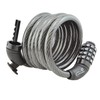 Lumintrail Bike Cable Lock 6 ft Self Coiling 12mm Braided