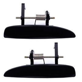 Exterior Outside Door Handles Replacement Car Compatible with 1994-2001 Acura Integra Model Passenger Driver Side Outside Door Handle Assembly Repair Black Placement on Vehicle Left Right 2 PCS