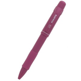Sunstar Stationery S4479939 Mechanical Pencil, Sharp & Sharp Nicolo, 0.01 inch (0.3 mm) & 0.02 inch (0.5 mm), Cassis Pink