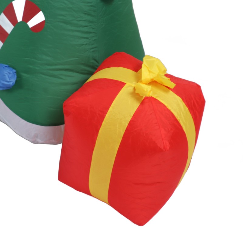 Christmas Tree Inflatables Outdoor Decoration with LED Lights Blow Up