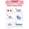 LTWHOME High Quality Melamine Sponge, Kitchen Sponge, Commercial Use, Compression,