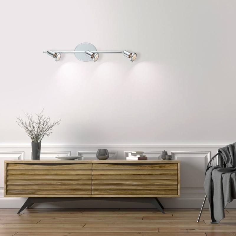 EGLO 200399A Buzz 20" Track Light 3-LED Dimmable Adjustable Wall