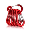 Booms Fishing CC1 New Aluminum Alloy Carabiner, Ultra Light, Lock