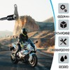 Motorcycle Handlebar Switch Waterproof Switch Motorcycle 12V LED ATV Bike