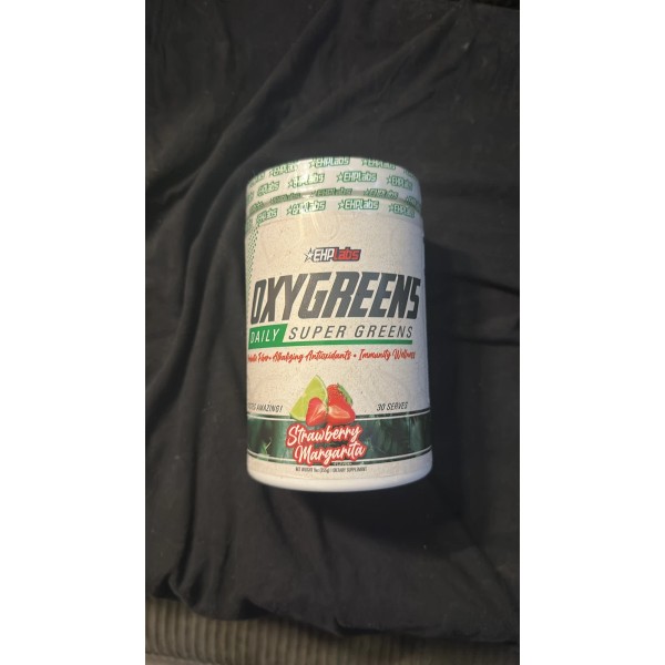 EHPlabs OxyGreens Daily Super Greens Strawberry Margarita 9oz 30 Serv