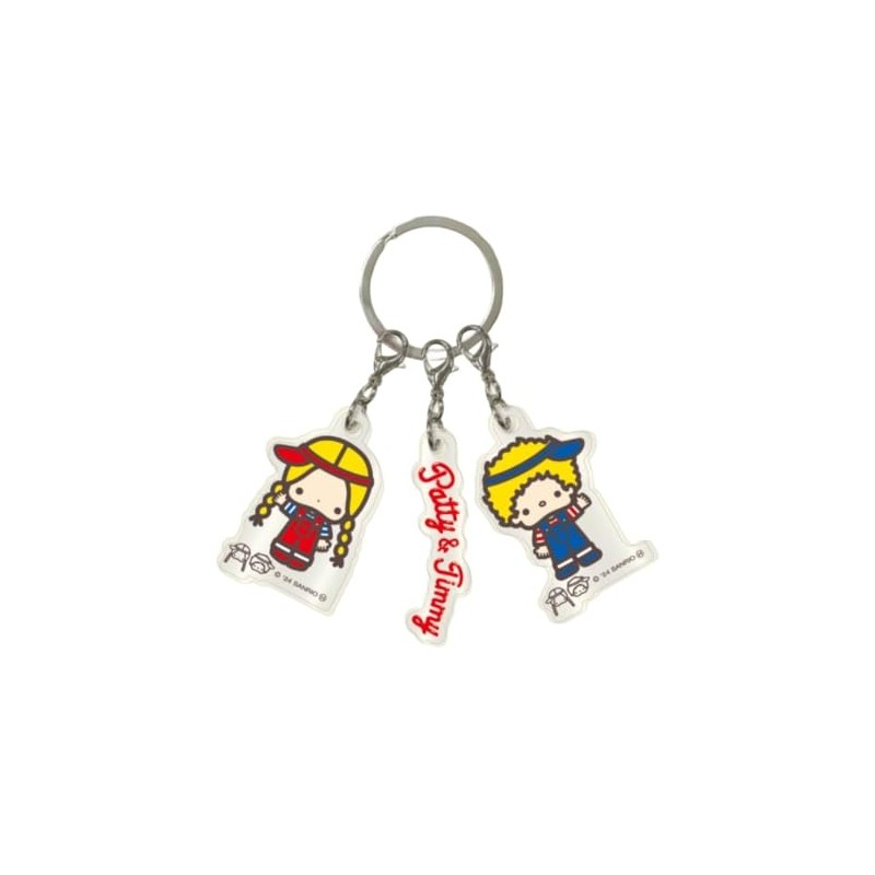 Patty & Jimmy Patty & Jimmy 3 Row Acrylic Key