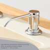 Gagal Soap Dispenser (Chrome) and Extension Tube Kit for Kitchen