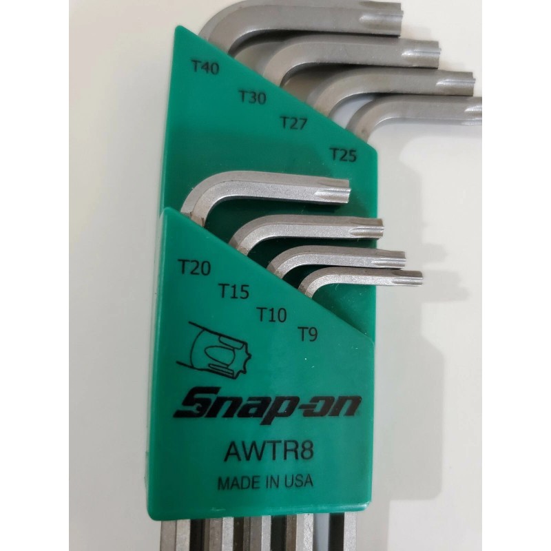 Snap-on Snap On Tools L-shaped TORX Tamper-R Wrench Set w/Holder