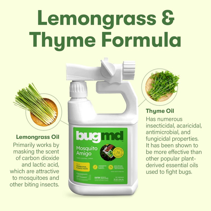 BugMD Mosquito Amigo Ant Killer & Bug Spray - Outdoor