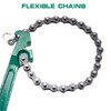 Ratcheting Chain Wrench, 16 inches Automotive Oil Fuel Filter Chain