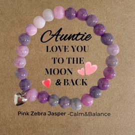 WOSHIDEFA Auntie Gifts - Meaningful Auntie Birthday Gifts, Aunty Gift Set, Best Auntie Gifts with Butterfly Decor Multicolor