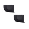 2 pcs/set SHLPDFM Black Front Bumper Lower Grille Right Driver