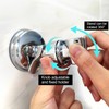 Medsuo Adjustable Shower Head Holder Removable Suction Cup Shower Head