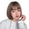 Bright Lara hf1957-RDA-S Women's Full Wig, Bare Skin Wig, Cool