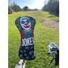 Joker Style Golf Driver Headcover – Full Colour | PU