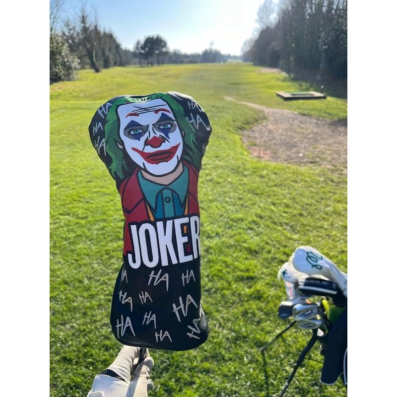 Joker Style Golf Driver Headcover – Full Colour | PU