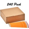Madisi Wood-Cased #2 HB Pencils, Yellow, Pre-sharpened, Bulk Pack, 240