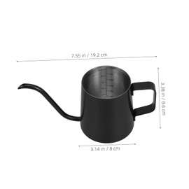 Gadpiparty Gooseneck Coffee Kettle Stainless Steel Drip Coffee Pot with Precision Spout for Hand Brewing for Coffee and Tea Lovers Durable and Reliable Design