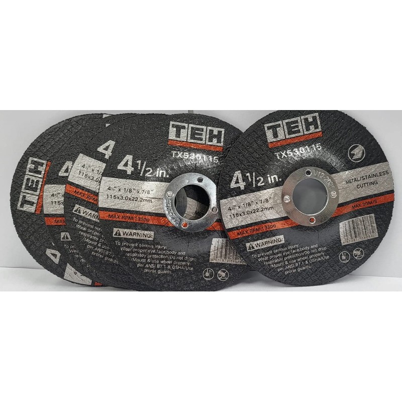 115mm Metal Cutting Discs Steel for Angle Grinders 115mm x