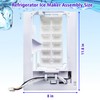 Upgraded Refrigerator Ice Maker Assembly AEQ72909603 AEQ72909602 Compatible with LG