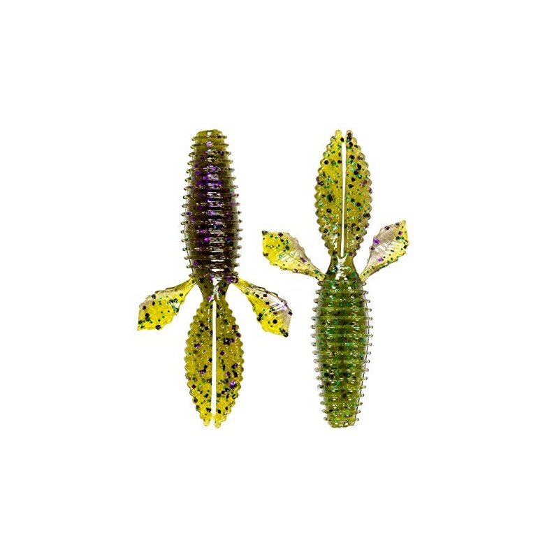 Z-Man TBUGZ-298PK6 TRD Bugz 2.75" Sprayed Grass 6 Pack