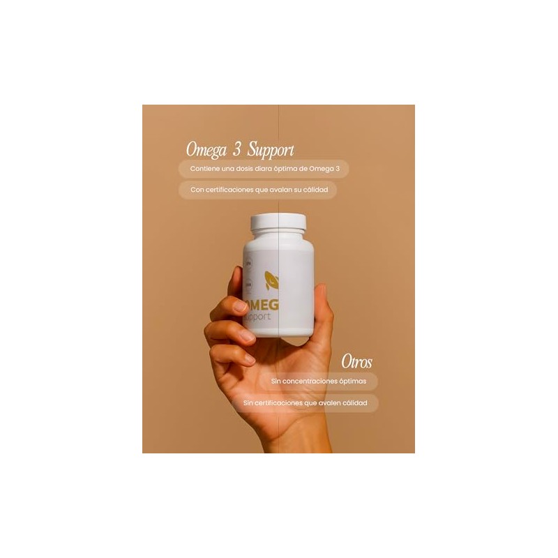 Nutriadn Omega Support Suplemento Aceite Pescado 2000 Cápsulas 1000 Epa