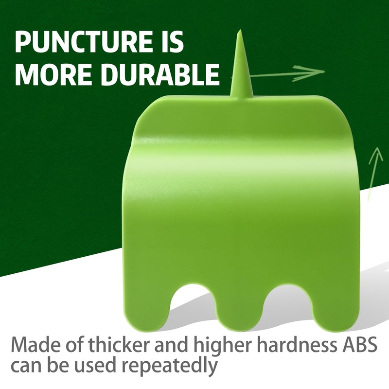 6-Pack Drywall Outlet Markers - with Hard Tip ABS Plastic