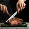 DDF iohEF Steak Knife Set, 8 Piece Steak Knife, High