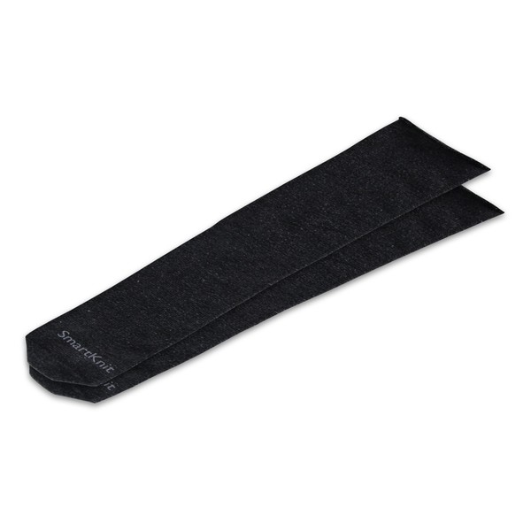 SmartKnit Adult AFO Interface Seamless Sensitivity Socks, Charcoal, XL