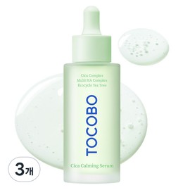 Tokobo Tocobo Cica Calming Serum, 3 pieces, 50ml / 토코보 시카 카밍 세럼, 3개, 50ml