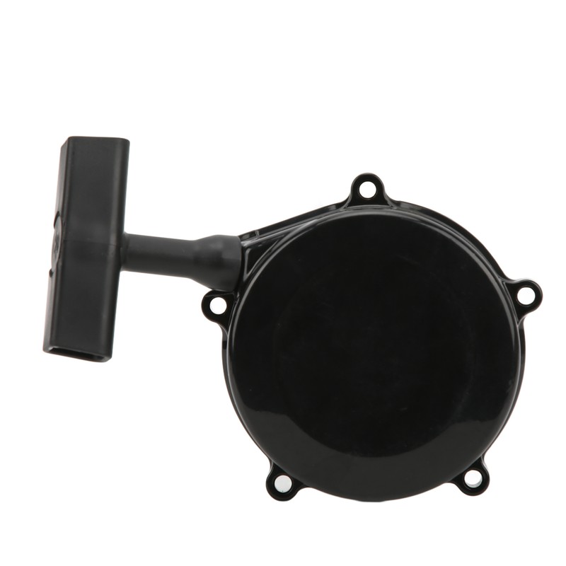 Recoil Starter Universal Aluminum Alloy Black Engine Pull Start Assembly