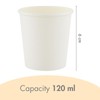 Dohe Horeca - White Disposable Cups 120 ml (50 pcs.)