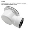 Low Profile Shower Drain, 1.5” Side Outlet Drain Assembly,Perforated Strainer,