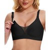 Jiuday Nursing Bra without Underwire Large Breasts Women's Pregnancy &