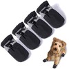 TEOZZO Dog Shoes Dog Boots & Paw Protector, Anti-Slip Sole
