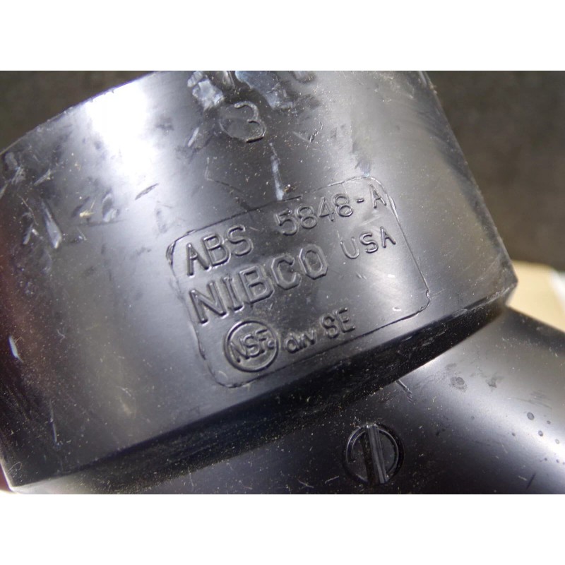 NIBCO 4 x 3″ Pipe, 5-3/8″ OD, ABS Offset Adjustable