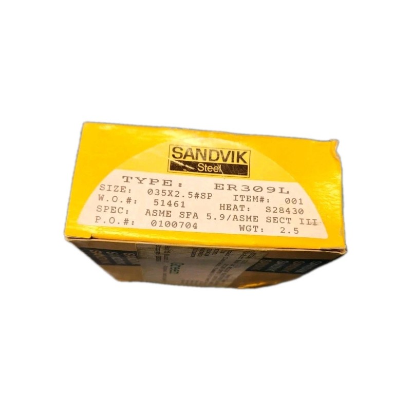 Sandvik MIG Welding Wire Stainless Steel .035" 2.5Lb Spool ER309L