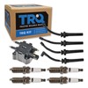 TRQ Ignition Kit Ignition Coil Spark Plugs Spark Plugs Wire