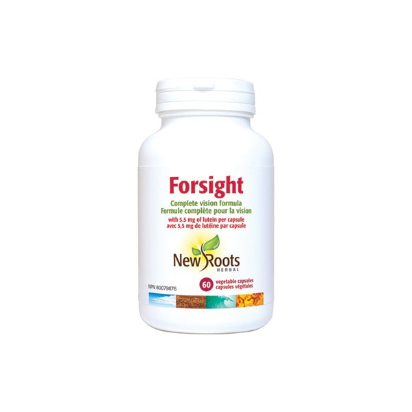 New Roots Herbal Forsight Complete Vision Formula, 60 Veg Caps